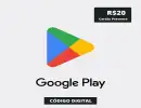 Google Play 20 Reais